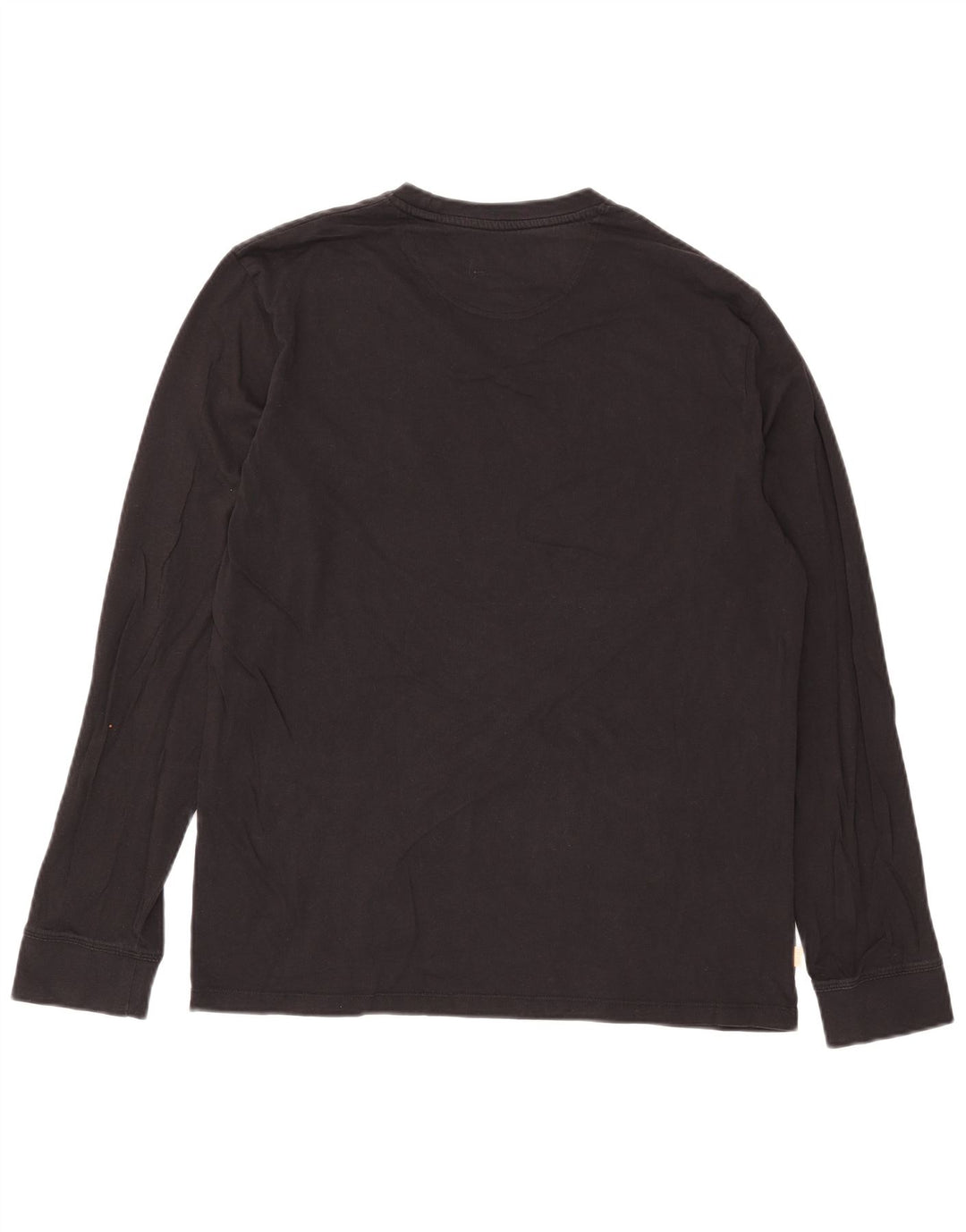 Timberland Herre Slim Fit Top Langærmet Stor Sort Bomuld