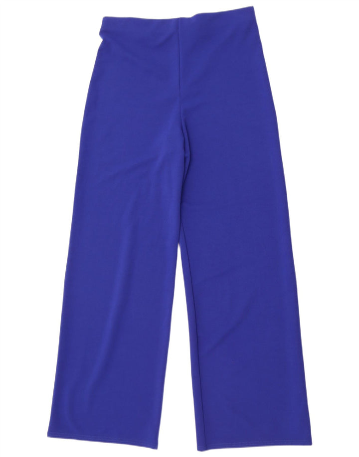 Quiz Dame Lige Casual Bukser UK 12 Medium W30 L31 Blå Polyester