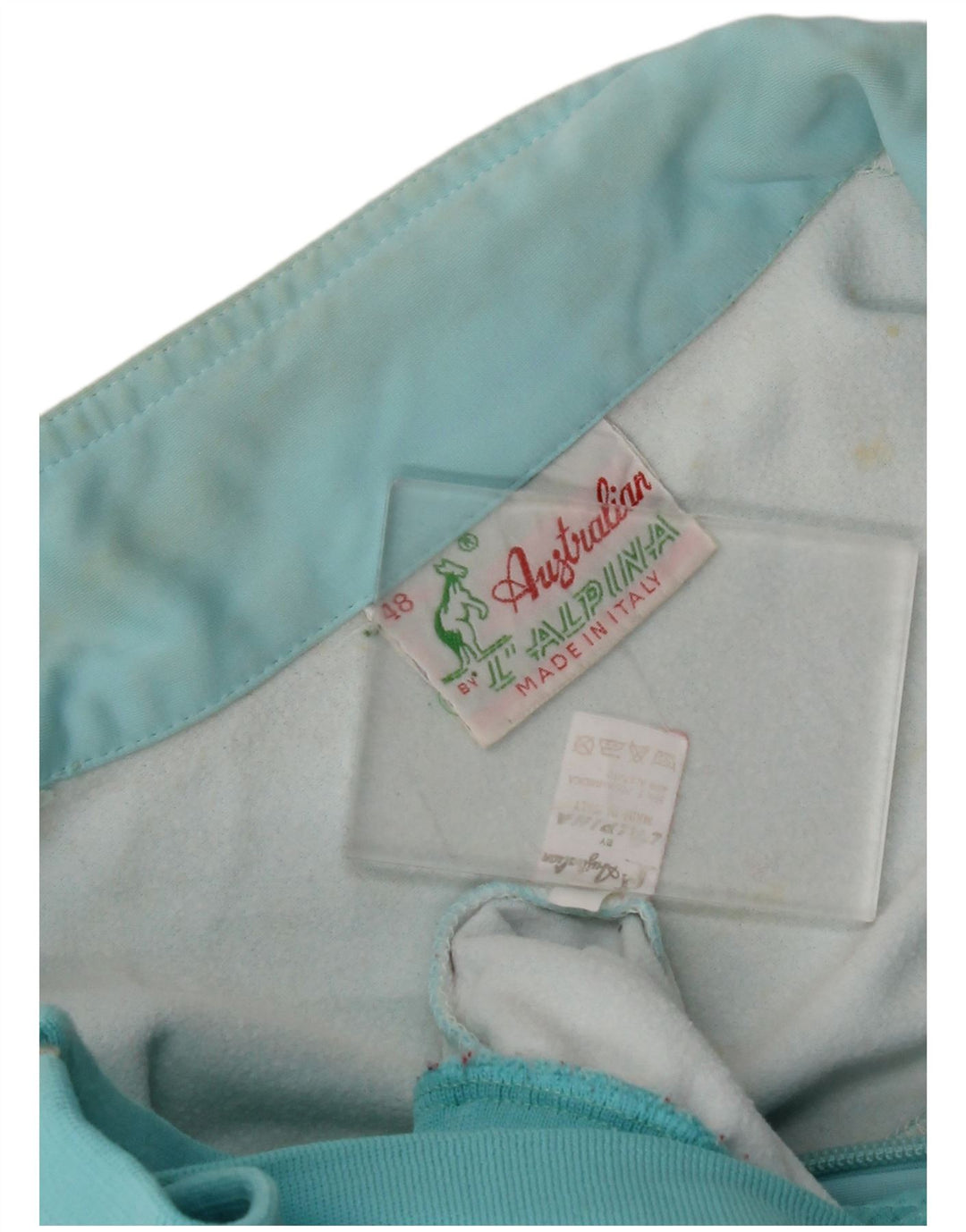 AUSTRALIAN L'ALPINA Træningsdragt til mænd Topjakke IT 48 Mellemblå polyamid