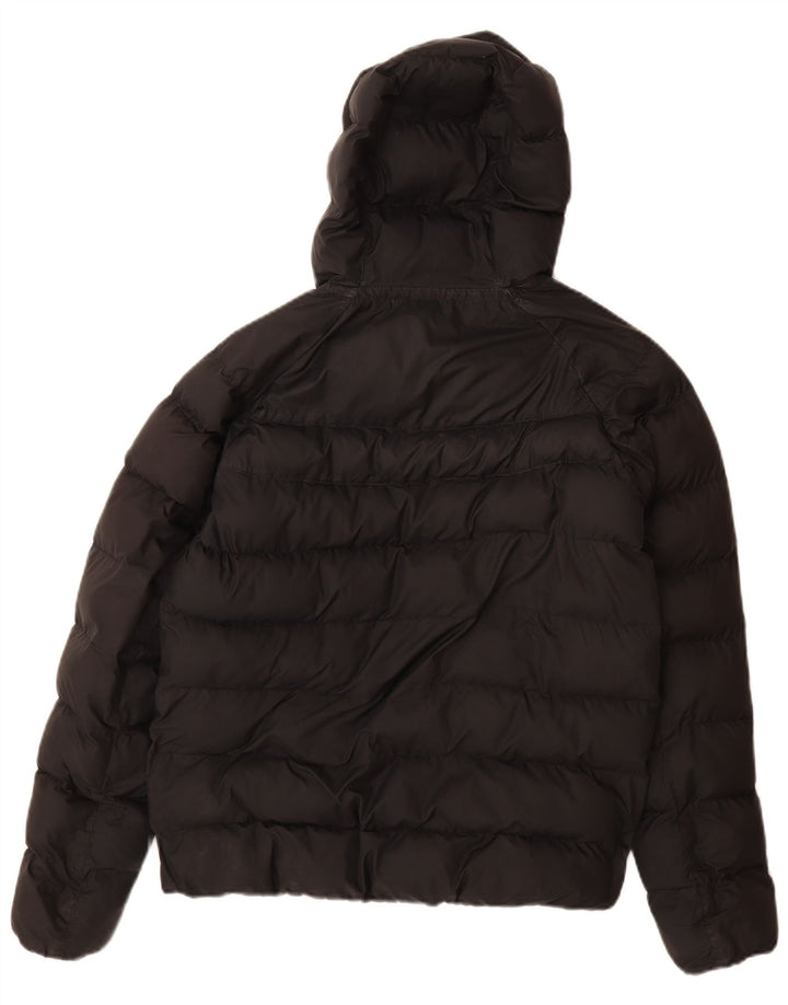 Nike drenge hættepolstret jakke 13-14 år XL sort polyester