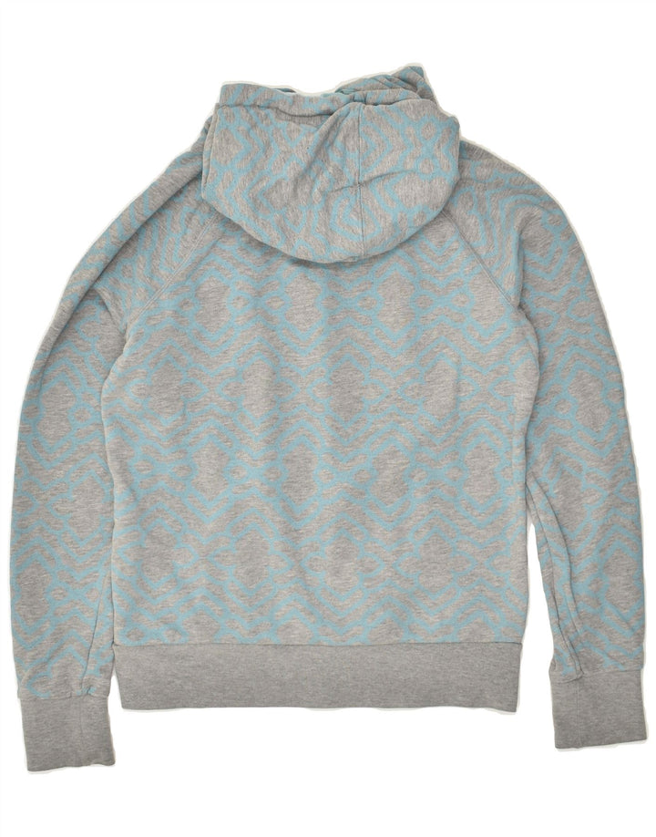 FAT FACE Womens Hoodie Jumper UK 12 Medium Grey Cotton | Vintage Fat Face | Thrift | Second-Hand Fat Face | Used Clothing | Messina Hembry 