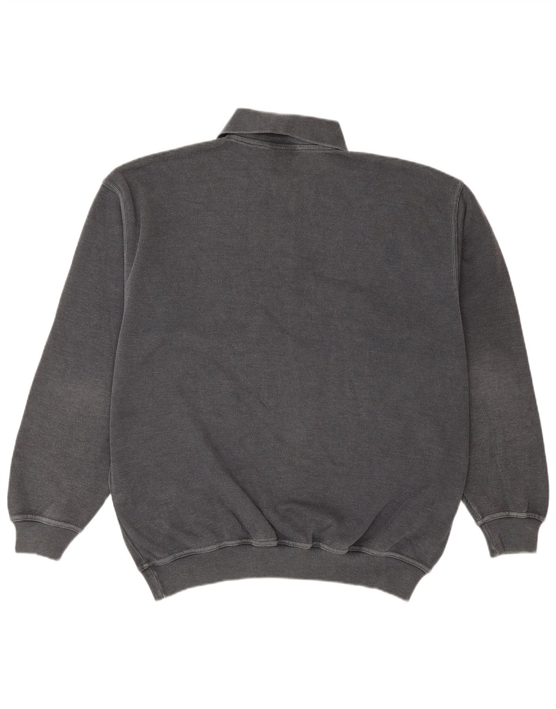 Daniel Hechter Herre Polo Neck Jumper Sweater IT 50 Medium Grå Bomuld