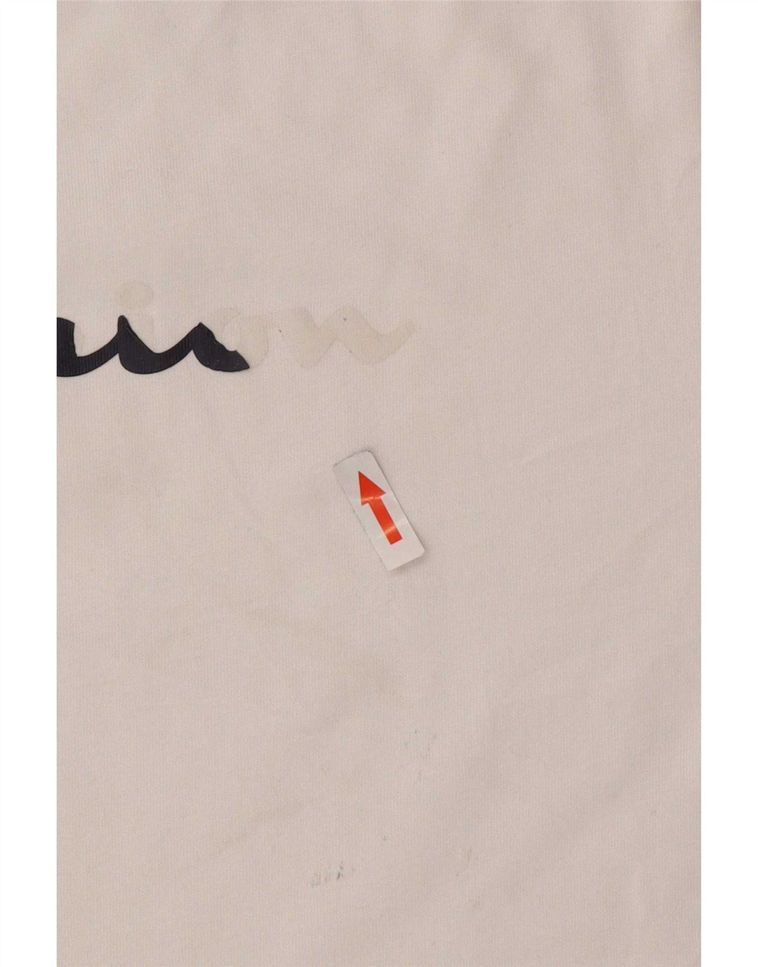 Champion Herre Grafisk T-Shirt Top Lille Hvid