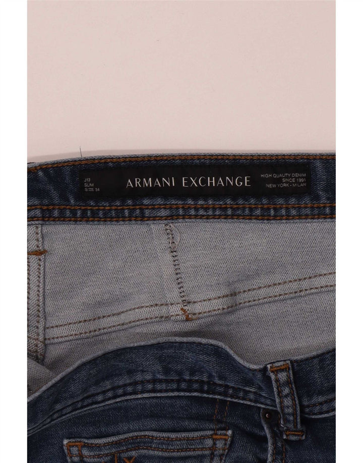 Armani Exchange Herre Slim Jeans W34 L32 Blå