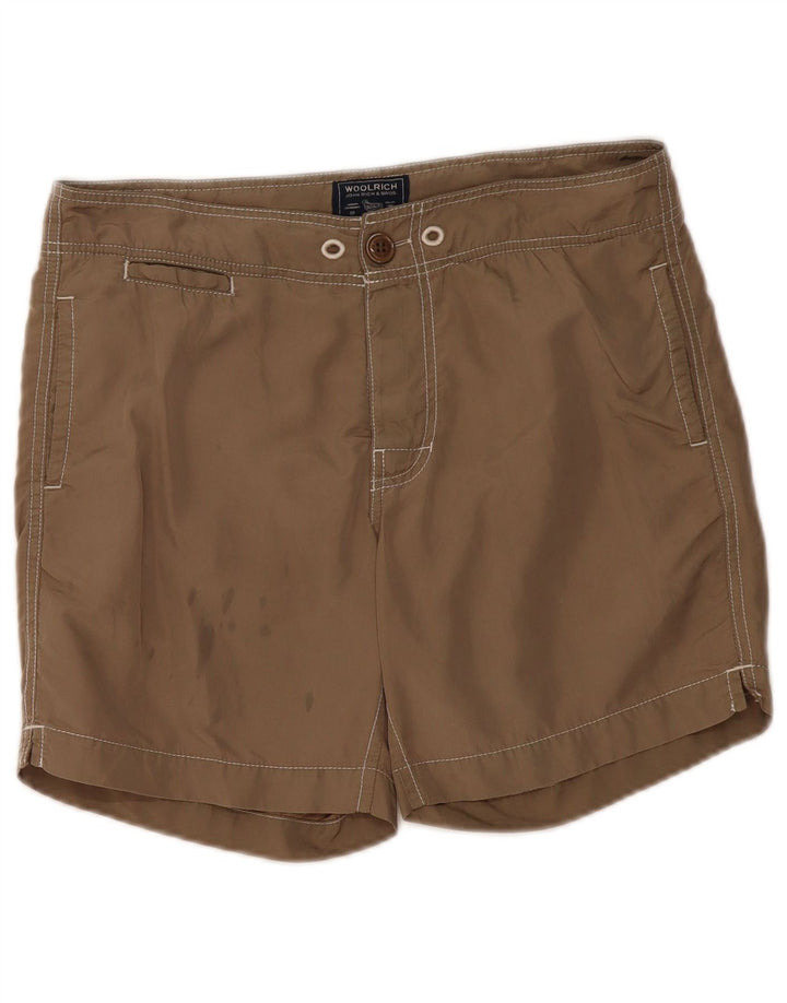 Woolrich Badeshorts til mænd mellem brun polyester