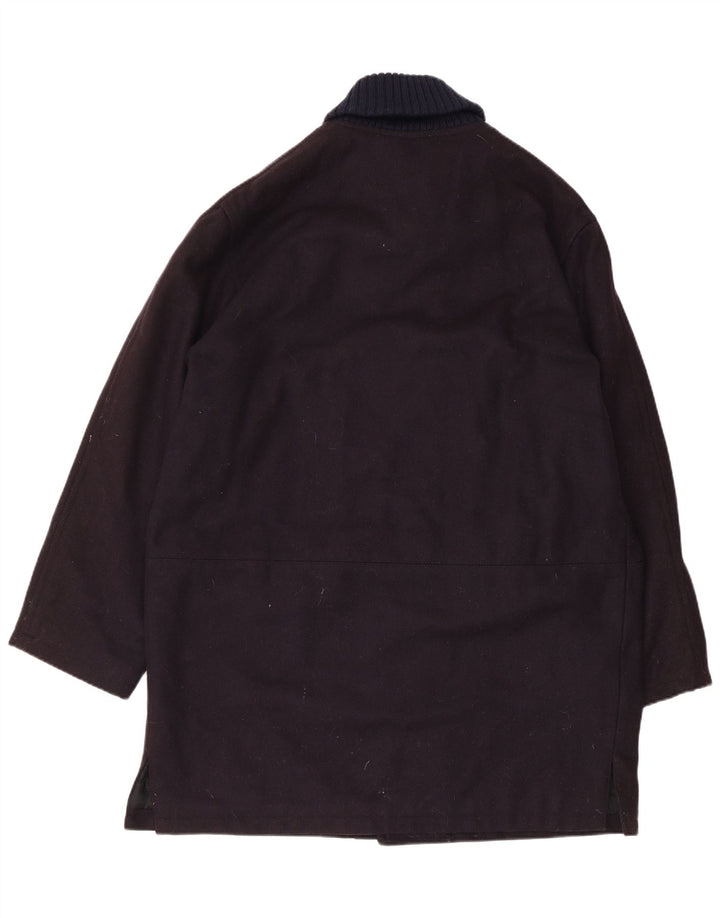 PAUL & SHARK Herre Yachting Overfrakke UK 40 Large Black Wool