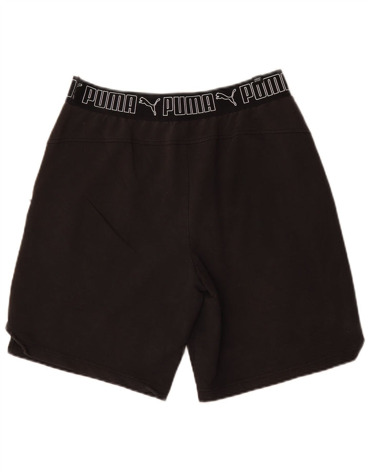 Puma Herre grafiske sportsshorts Medium sort bomuld