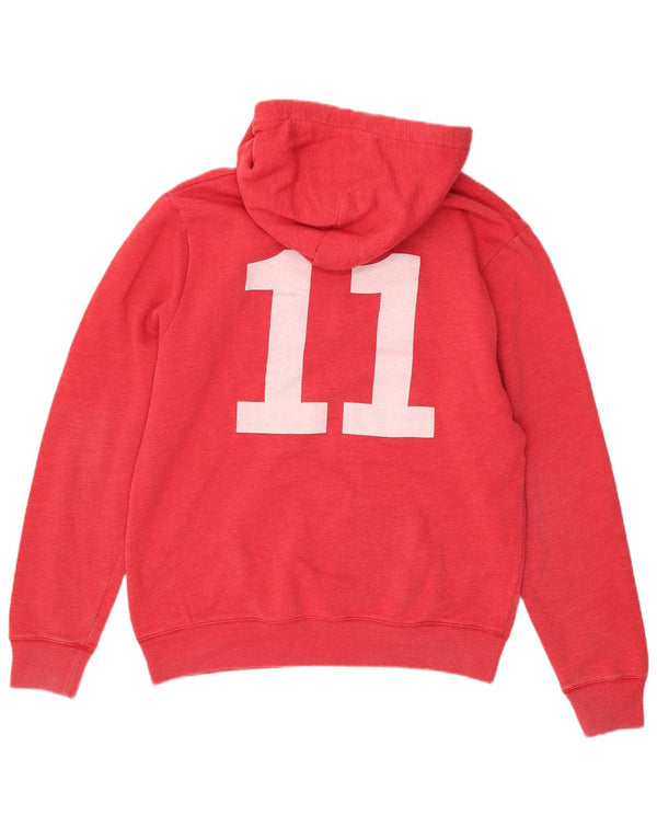 Jack Wills Grafisk hættetrøje til mænd Medium Pink Bomuld