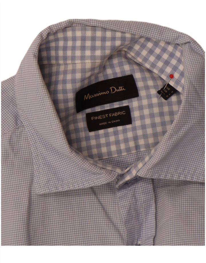 Massimo Dutti Herreskjorte Stor Blå
