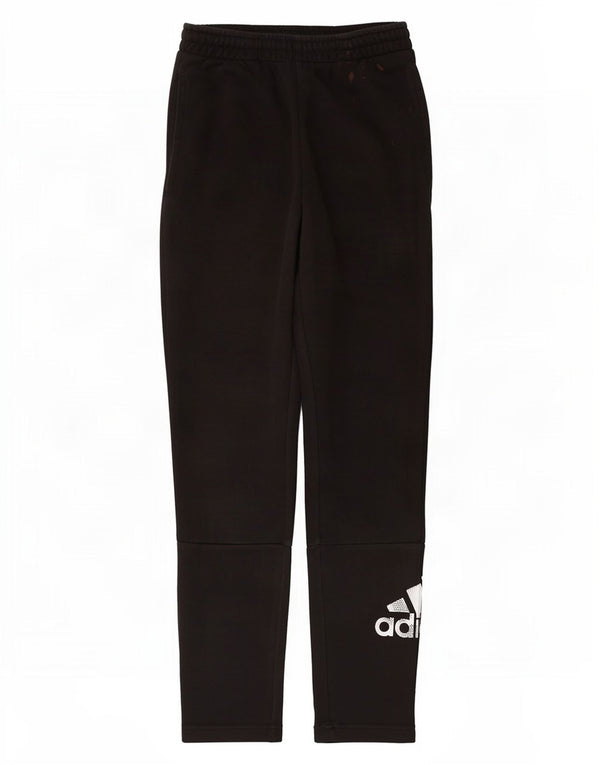 Adidas Dame Grafisk træningsdragt Bukser UK 8 Small Black Bomuld