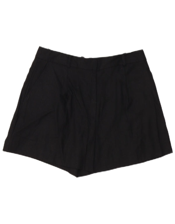 Zara Chino Shorts Large W32 sort hør