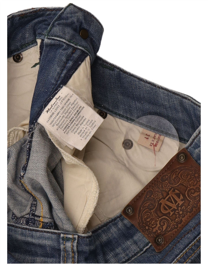 Marlboro Classics Dame Straight Jeans W31 L29 Blå Bomuld