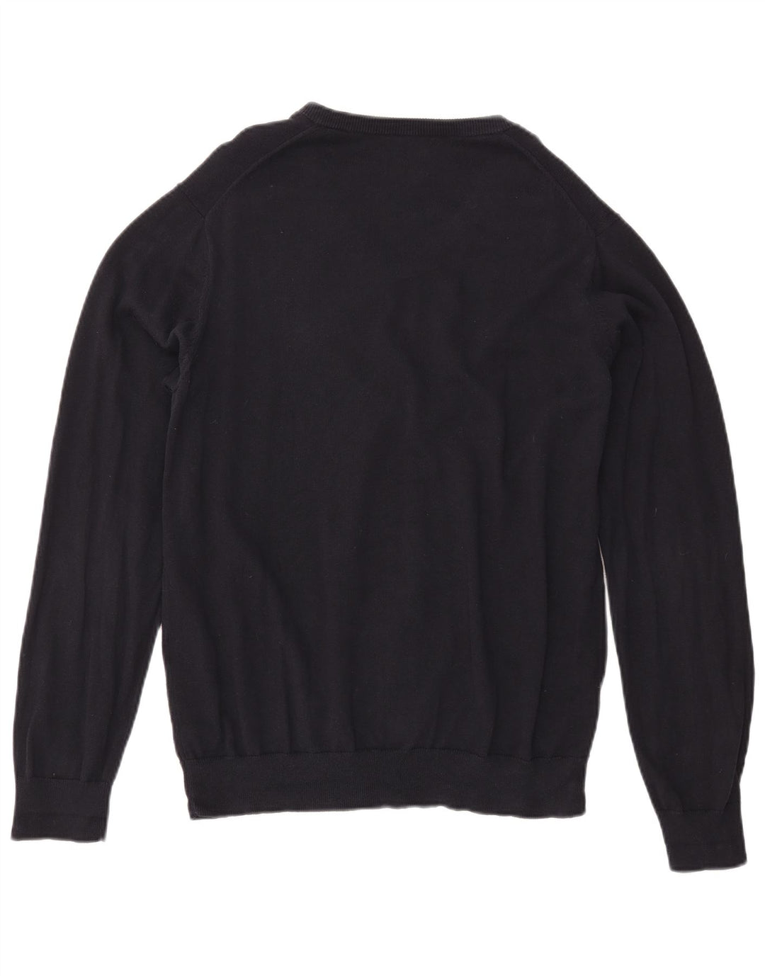 Gant Herre V-hals sweater Stor marineblå bomuld