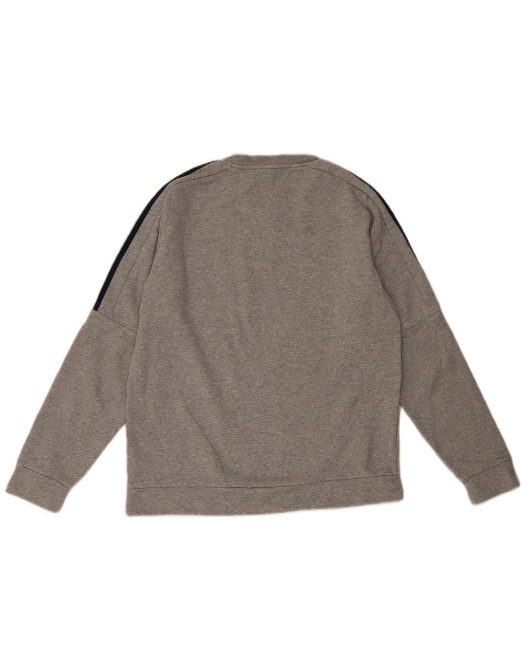 Adidas sweatshirt til mænd mellem grå bomuld
