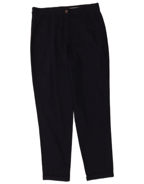 Crew Clothing Dame lige Chino-bukser UK 14 Large W32 L29 Navy Blue