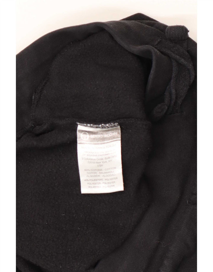 Sergio Tacchini Dame træningsdragt Bukser Joggers UK 12 Medium Sort Bomuld