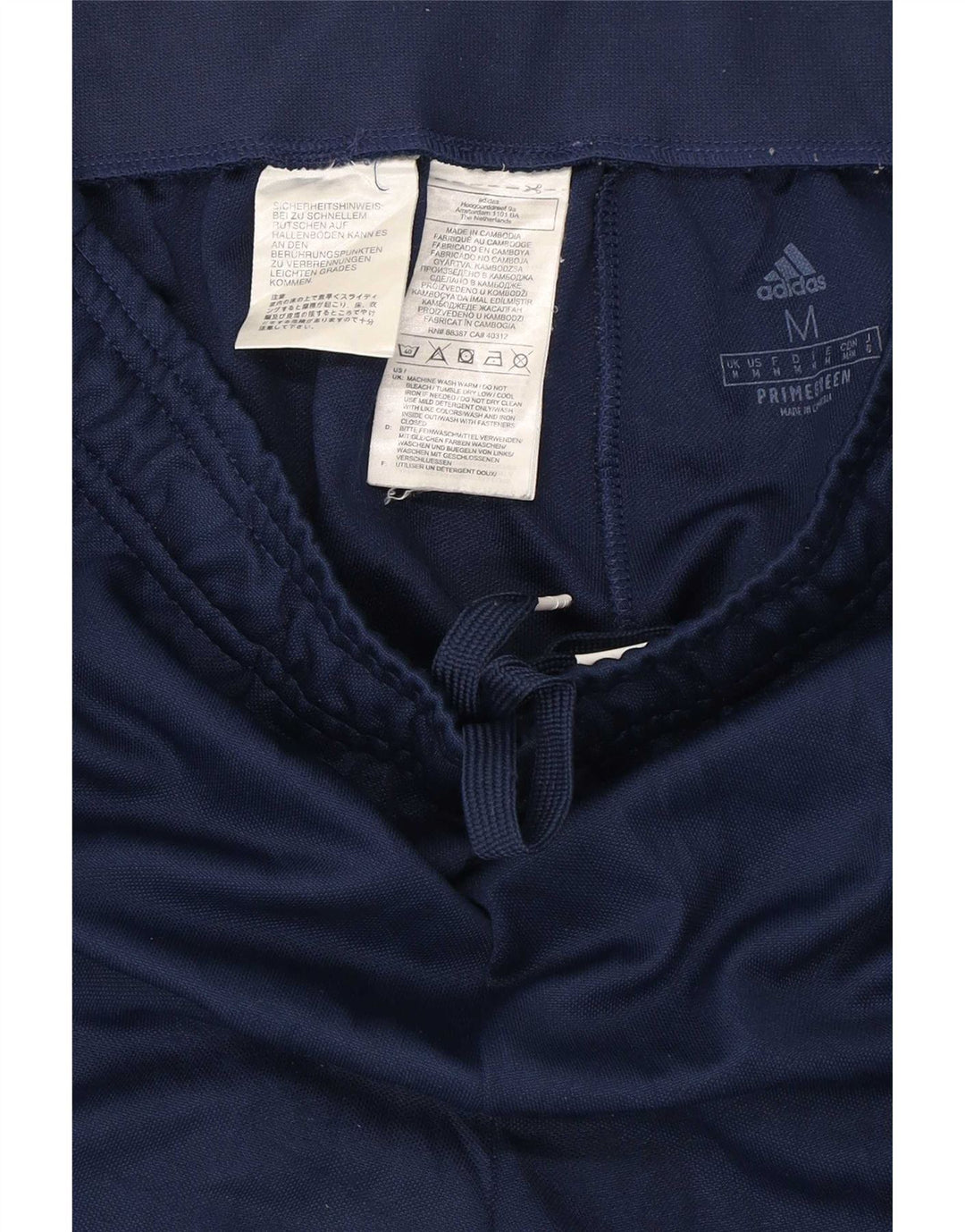 Adidas Herre Primegreen Træningsdragt Bukser Medium Navy Blue Polyester