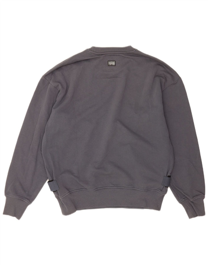 G-Star Herre Sweatshirt Jumper Stor Grå Bomuld