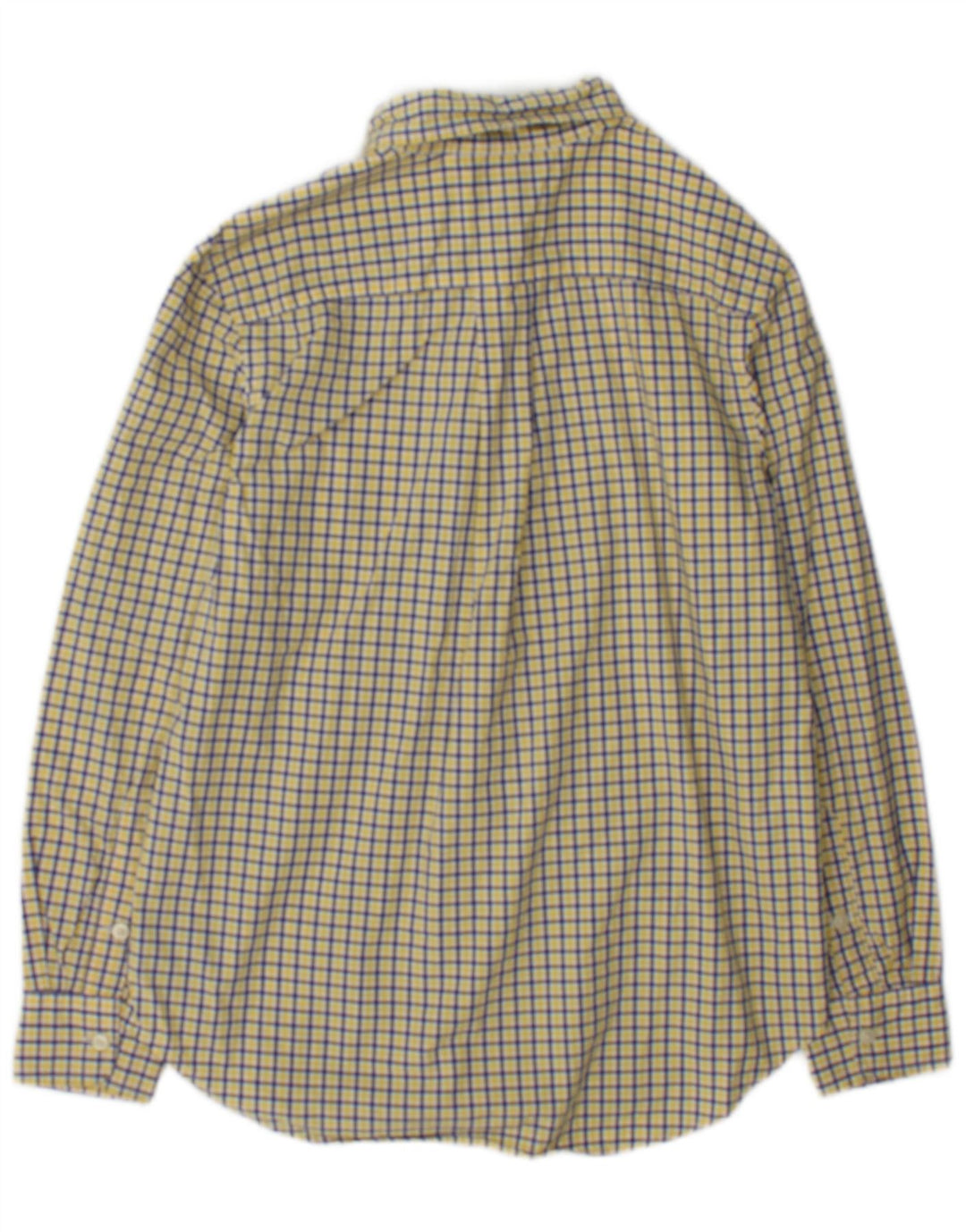 Ralph Lauren drengeskjorte 10-11 år Medium gul ternet bomuld