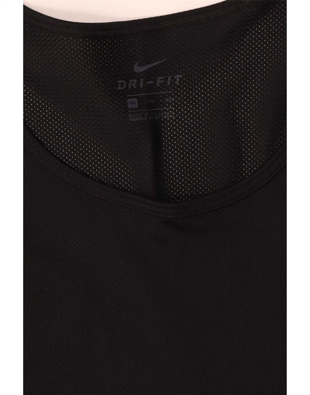 Nike Herre Dri Fit Vest Top 2XL Sort Polyester