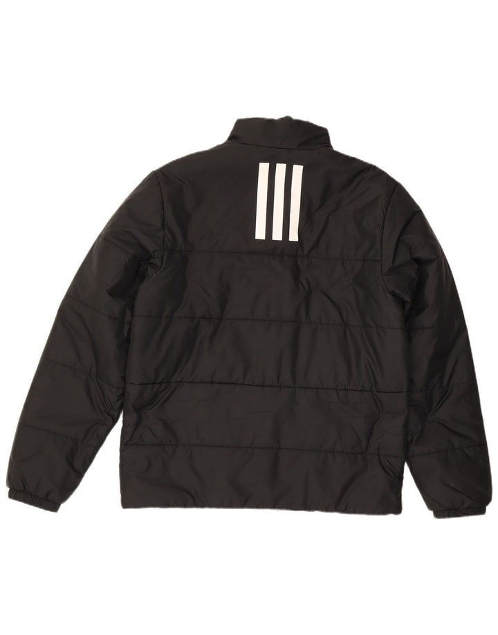 ADIDAS Polstret jakke til mænd UK 38 Medium Sort Polyester