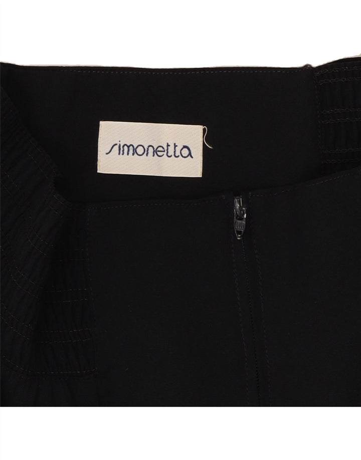 SIMONETTA Womens Pencil Skirt W26 Small Black Vintage Simonetta and Second-Hand Simonetta from Messina Hembry 