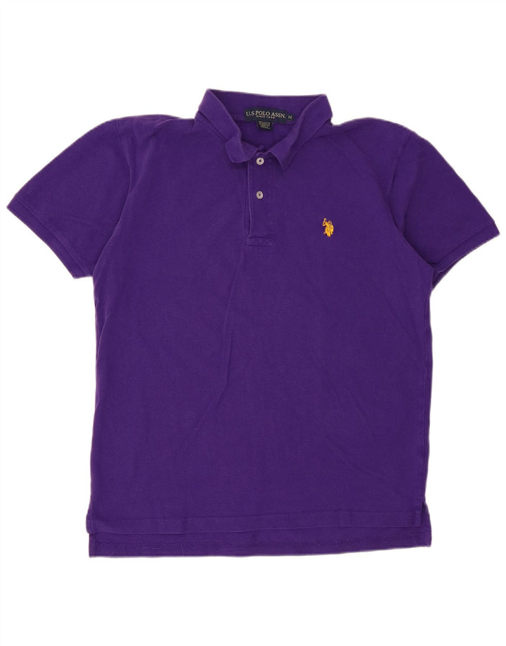 U.S. Polo Assn. Herre poloshirt Medium lilla bomuld