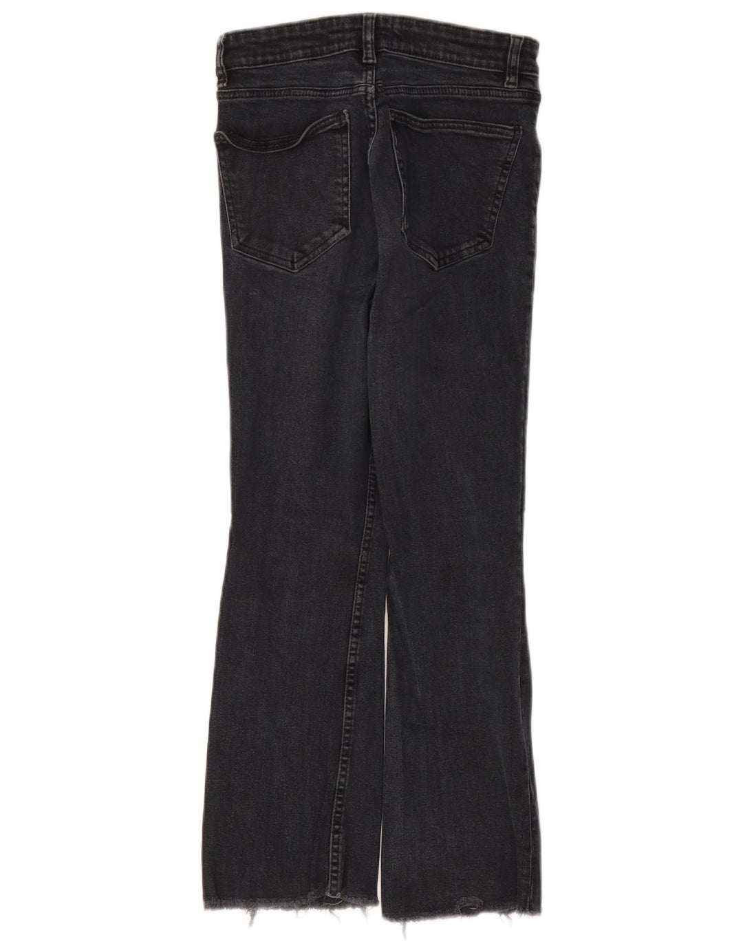 Zara Dame Bootcut Jeans EU 36 XS W26 L25 Sort