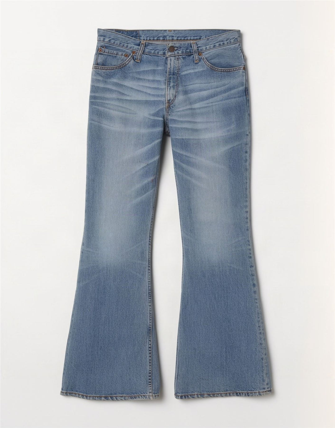 Levi's Dame 516 Bootcut Jeans W34 L32 Blå