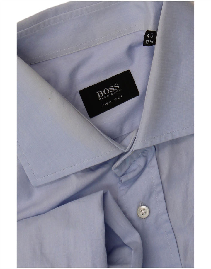 Hugo Boss Herreskjorte Str. 45 17 1/2 XL Blå