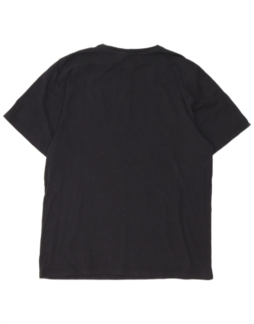 RUSSELL ATHLETIC Herre grafisk T-shirt top 2XL sort bomuld