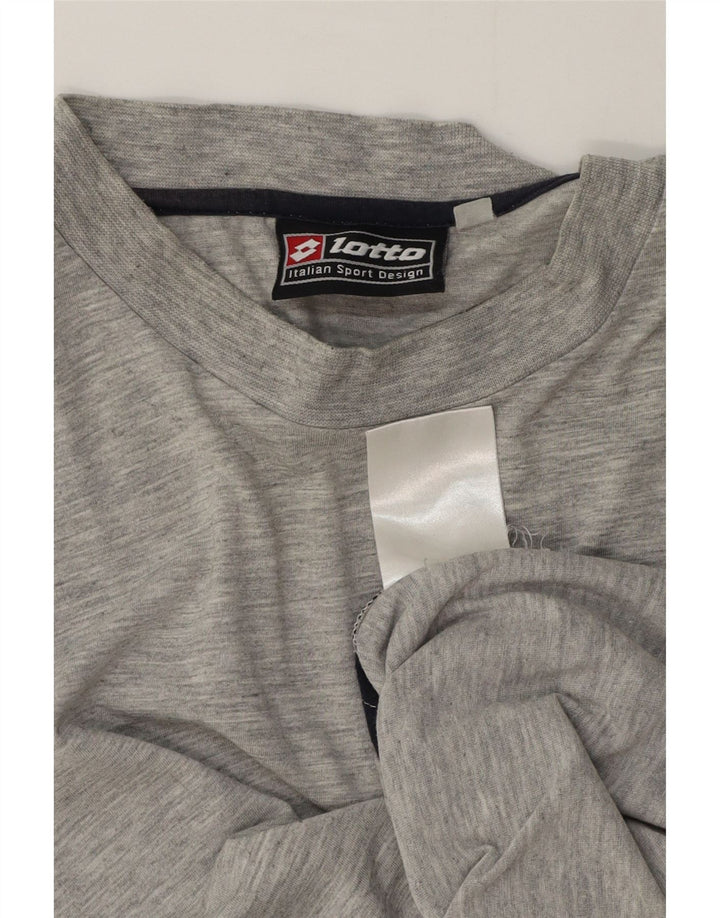 Lotto Herrevest Top Medium Grey Flecked Bomuld