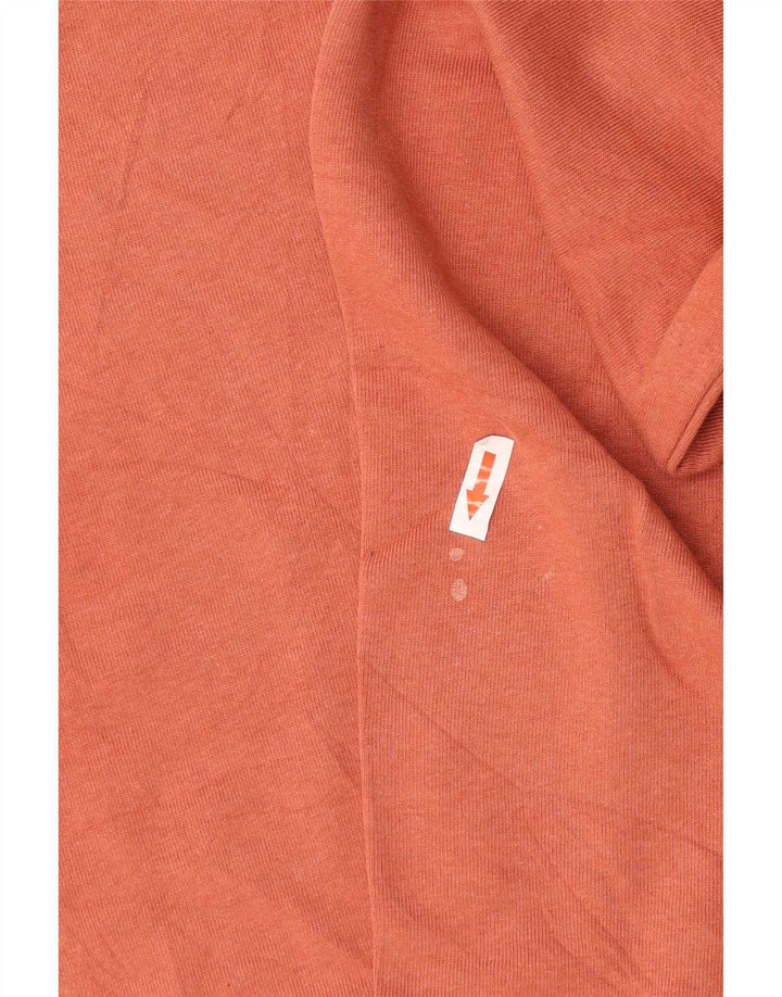 Wrangler Herre grafisk sweatshirt Jumper Large Orange