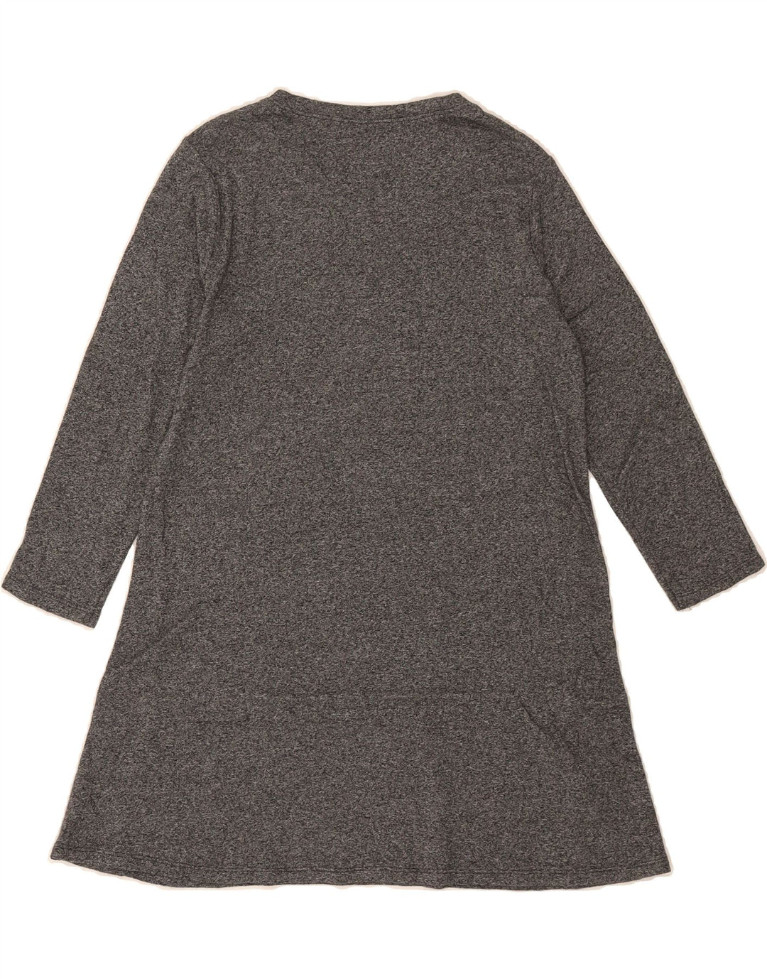 EDDIE BAUER Womens Long Sleeve Basic Dress UK 12 Medium Grey Vintage Eddie Bauer and Second-Hand Eddie Bauer from Messina Hembry 