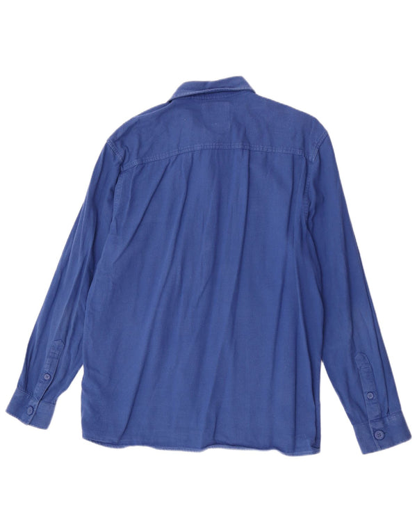 Crew Clothing Herreskjorte Stor Blå Bomuld