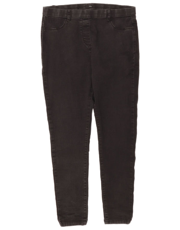 M&Co Dame Jegging Jeans UK 16 Large W36 L28 Sort Bomuld