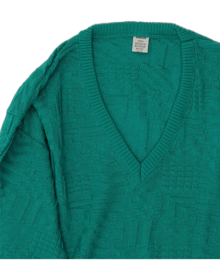 Womens V-Neck Jumper Sweater EU 44/46 XL Vintage Vintage and Second-Hand Vintage from Messina Hembry 