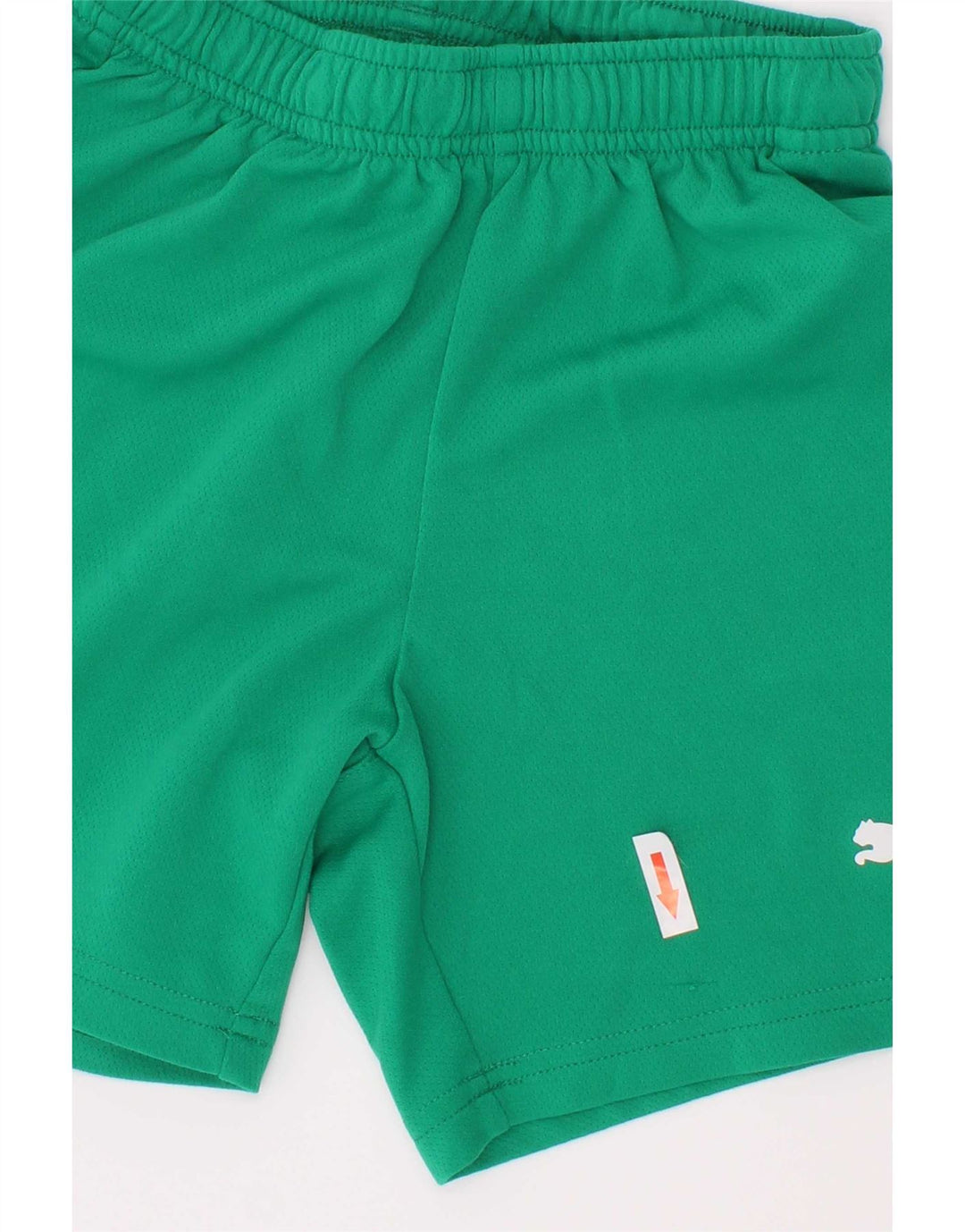 Puma Boys Sports Shorts 7-8 År Grøn Polyester