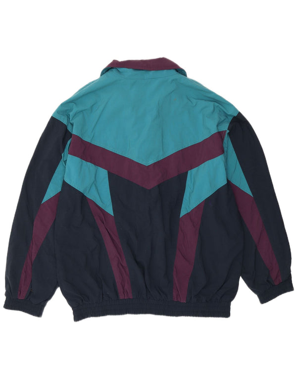 ETIREL Herre Loose Fit træningsdragt Topjakke IT 50 Medium Blue Colourblock