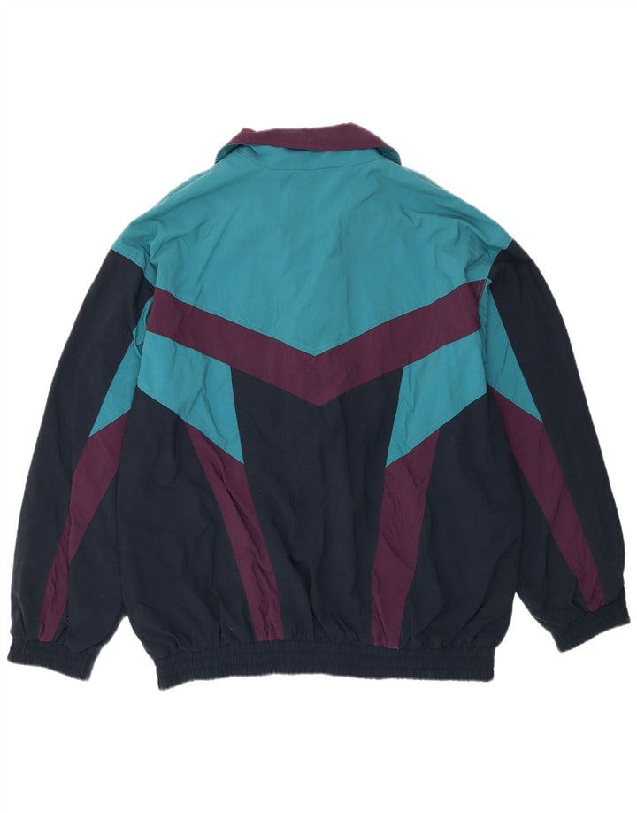 ETIREL Herre Loose Fit træningsdragt Topjakke IT 50 Medium Blue Colourblock