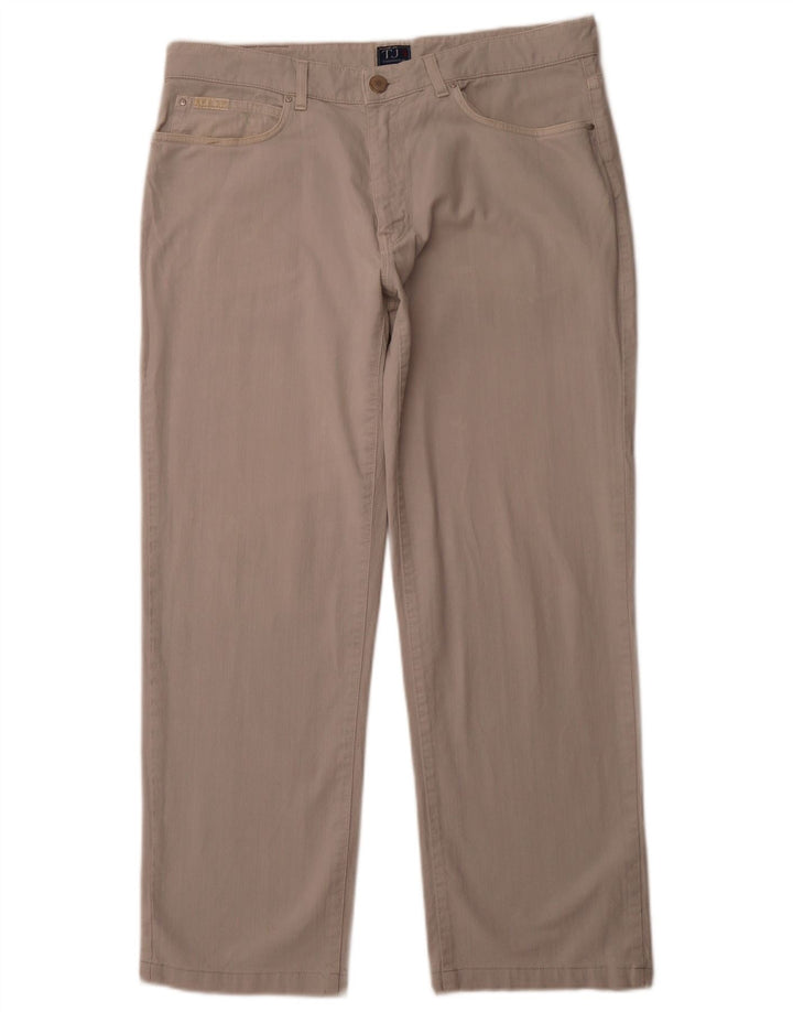 TRUSSARDI Lige fritidsbukser til kvinder W38 L29 Beige