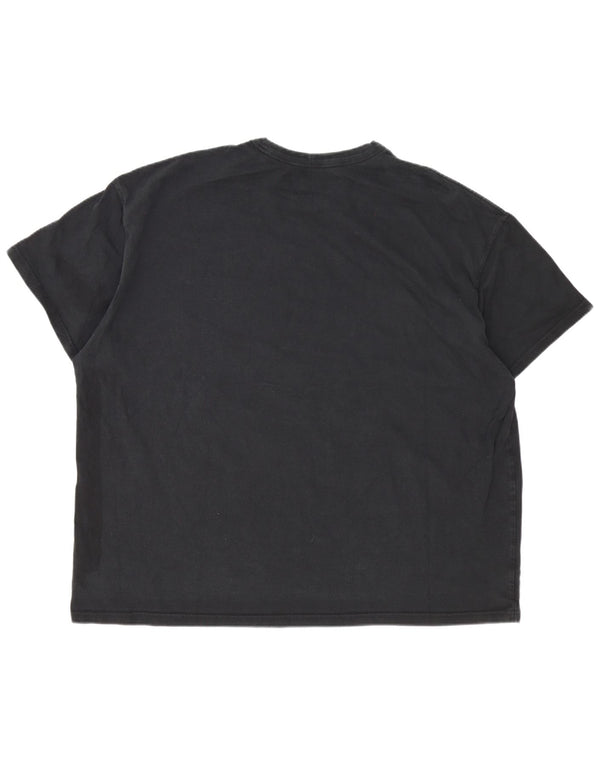 Nike Herre Loose Fit T-Shirt Top 3XL Sort Bomuld