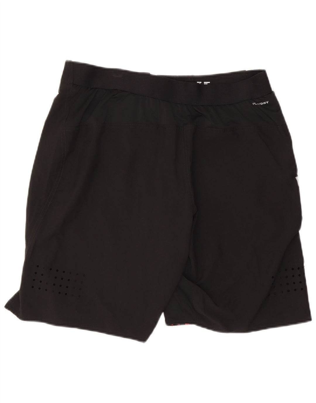 Reebok Herre grafiske svømmeshorts Medium Sort Polyester