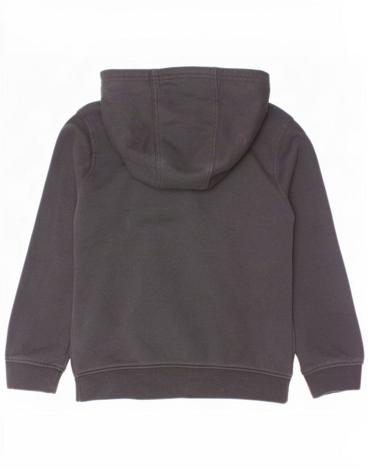 Nike drenge grafisk hættetrøje 5-6 år medium sort bomuld