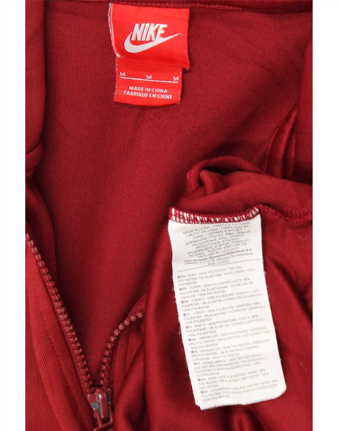 Nike Træningsdragt til mænd Topjakke Medium Burgundy Polyester