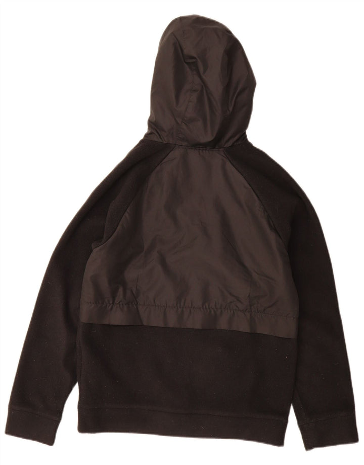 Nike drenge hættejakke i fleece 10-11 år medium sort polyester