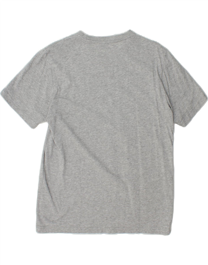 ADIDAS Mens Climalite Graphic T-Shirt Top Medium Grey Cotton Vintage Adidas and Second-Hand Adidas from Messina Hembry 