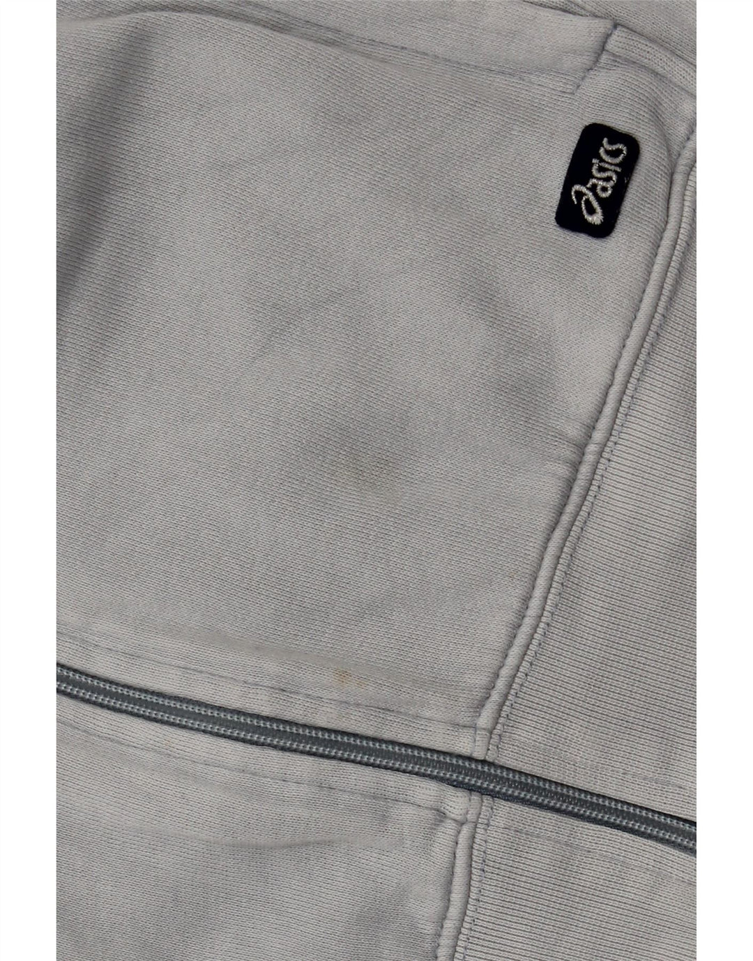 Asics Dame Hættetrøje Sweater UK 16 Stor Grå Bomuld