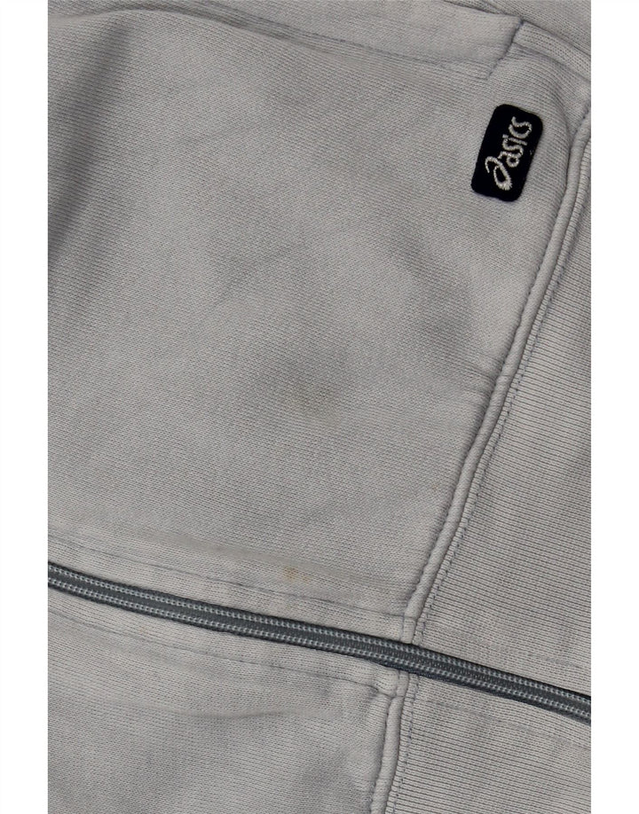Asics Dame Hættetrøje Sweater UK 16 Stor Grå Bomuld