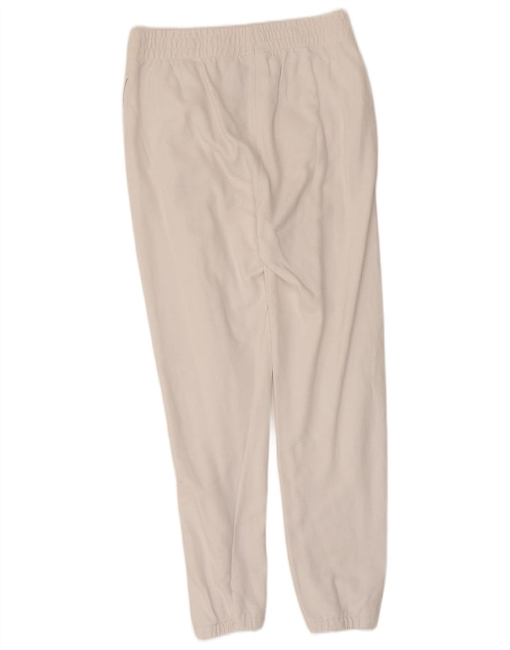 DKNY Dame grafisk træningsdragt Bukser Joggers UK 14 Medium White Bomuld